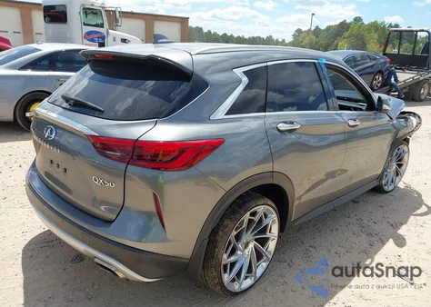 2020 Infiniti Qx50 Luxe из США, поврежденный, VIN 3PCAJ5M17LF120546